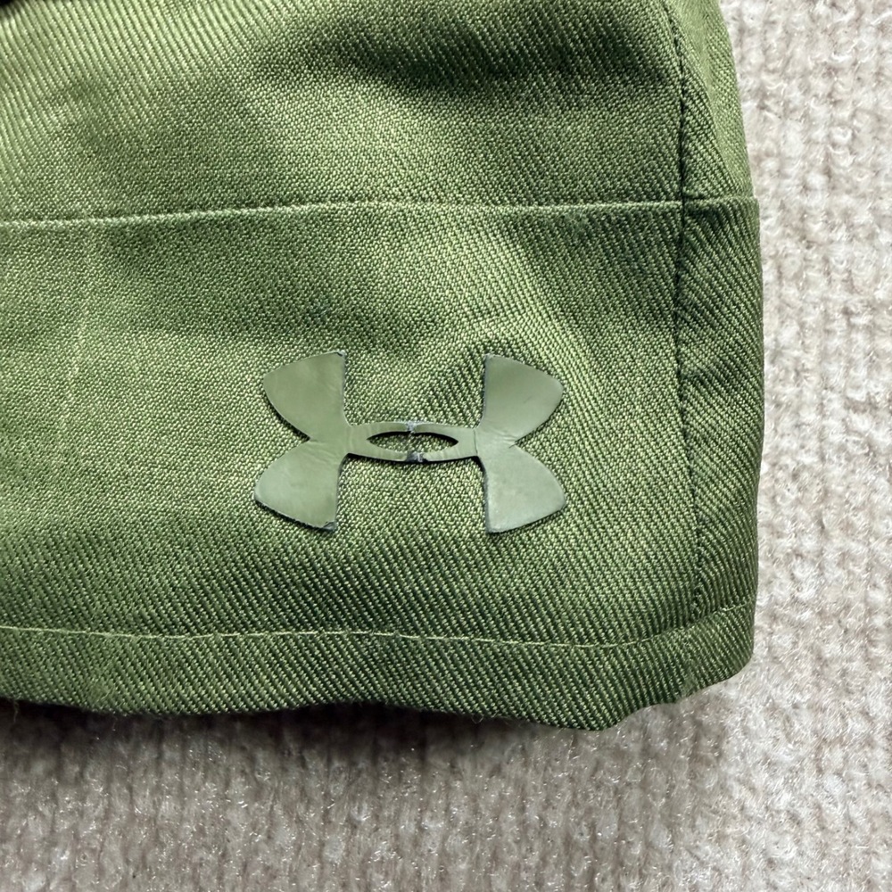 Under Armour Storm ColdGear Infrared Jacket Green Hooded Parka Womens Medium - Picture 7 of 13